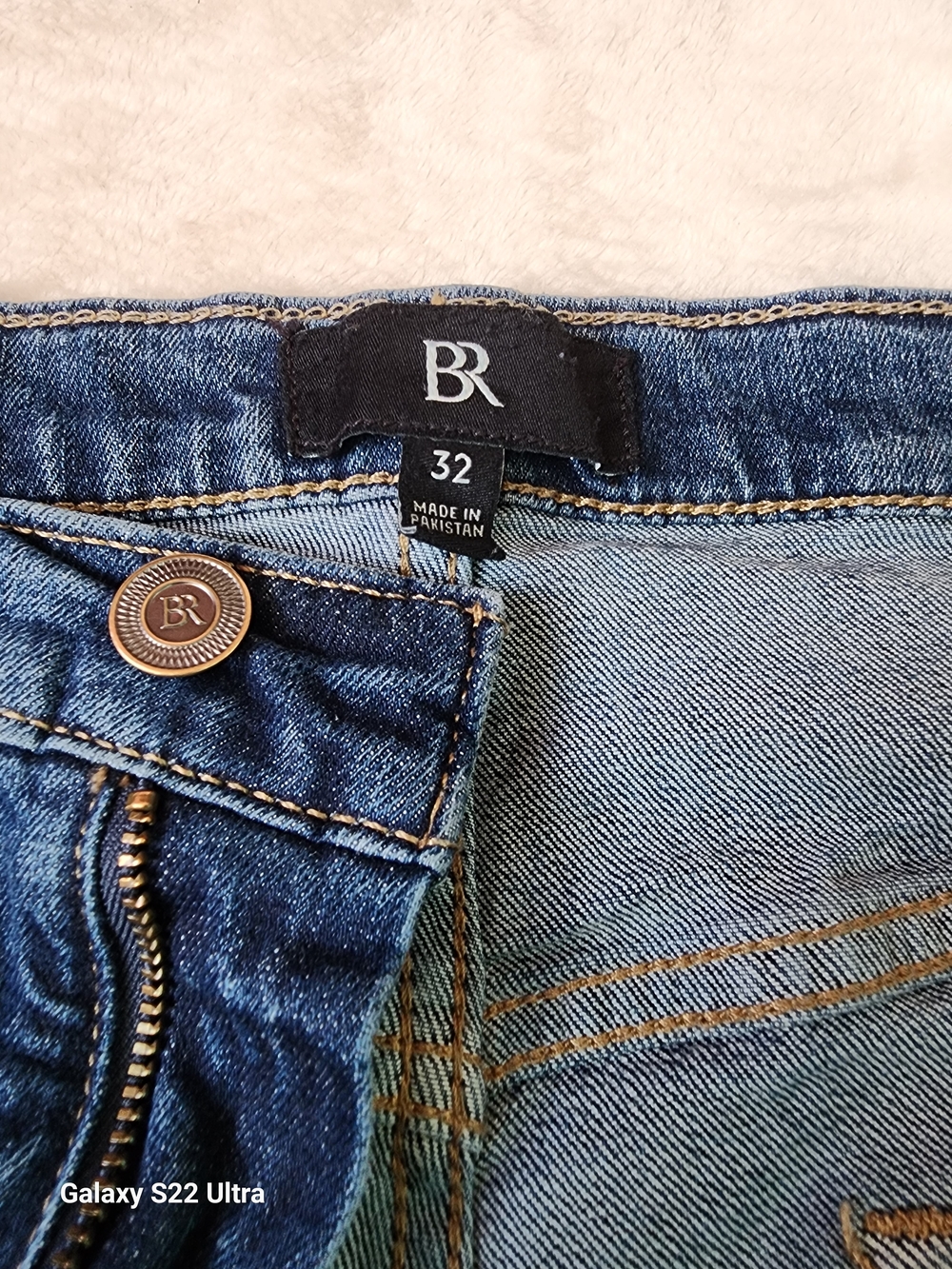 Banana Republic Blue Denim Jeans Women's 32 - Picture 2 of 5